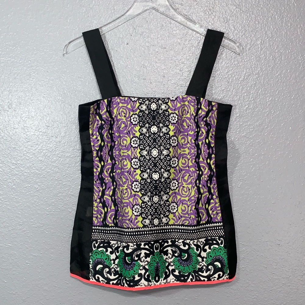 ASOS Africa Back Sheer Panel Tank 4 S